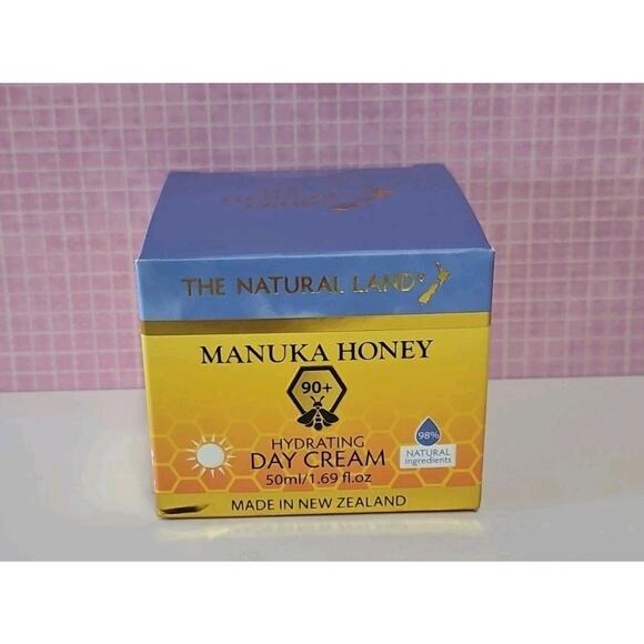 The Natural Land Manuka Honey Hydrating Day Cream 1.69 fl oz Hydrating Cream X2 - Picture 2 of 7